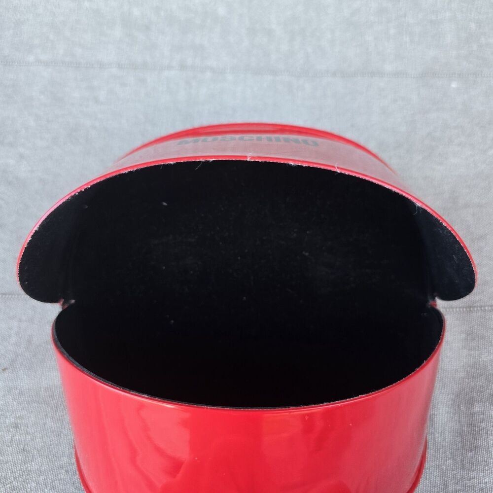 Moschino Shiny Red/Black Patent Sunglasses Case Pre-owned - Picture 4 of 4